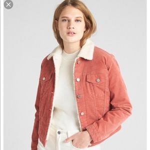 GAP SHERPA-LINED ICON CORDUROY JACKET M